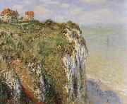 Cliffs near Dieppe Claude Monet